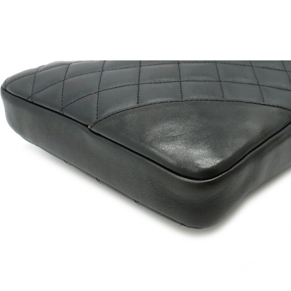 Chanel Coco Mark Pochette Shoulder Bag Crossbody Black White - Picture 3 of 9